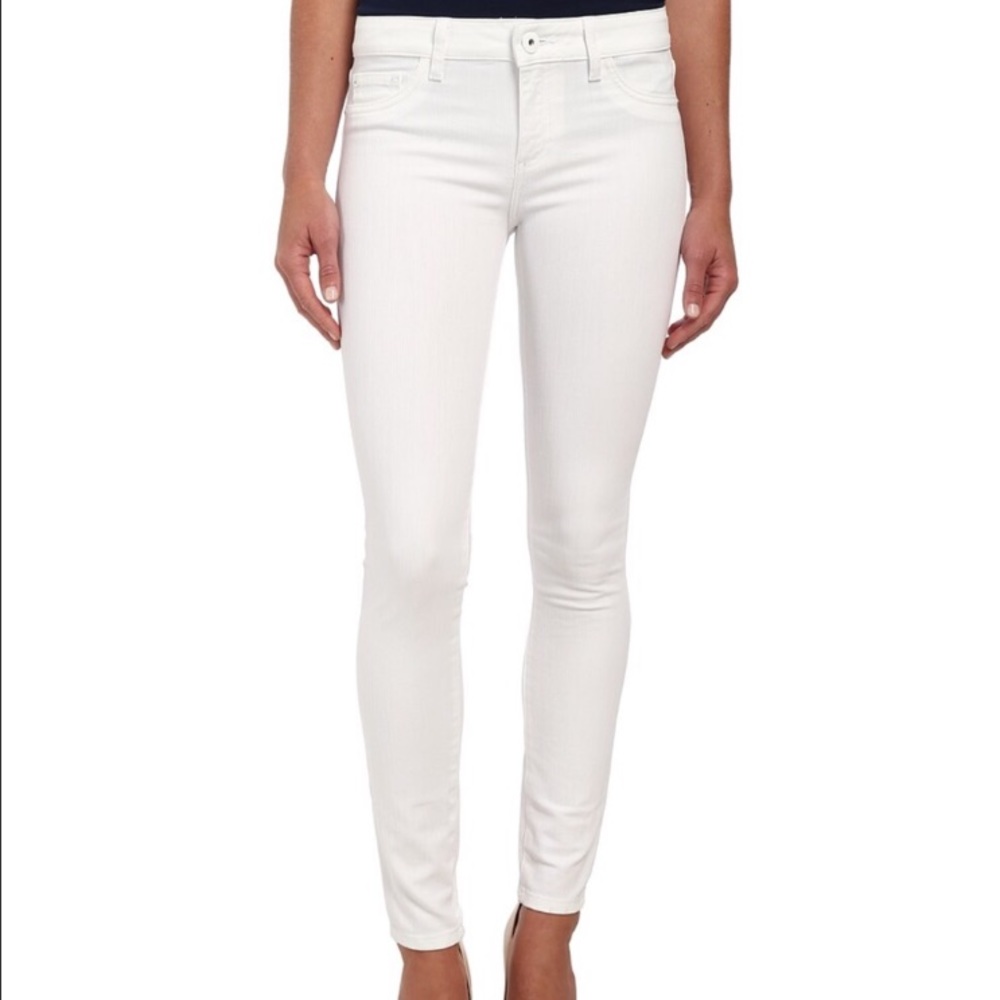 DL1961 Florence White Skinnies
