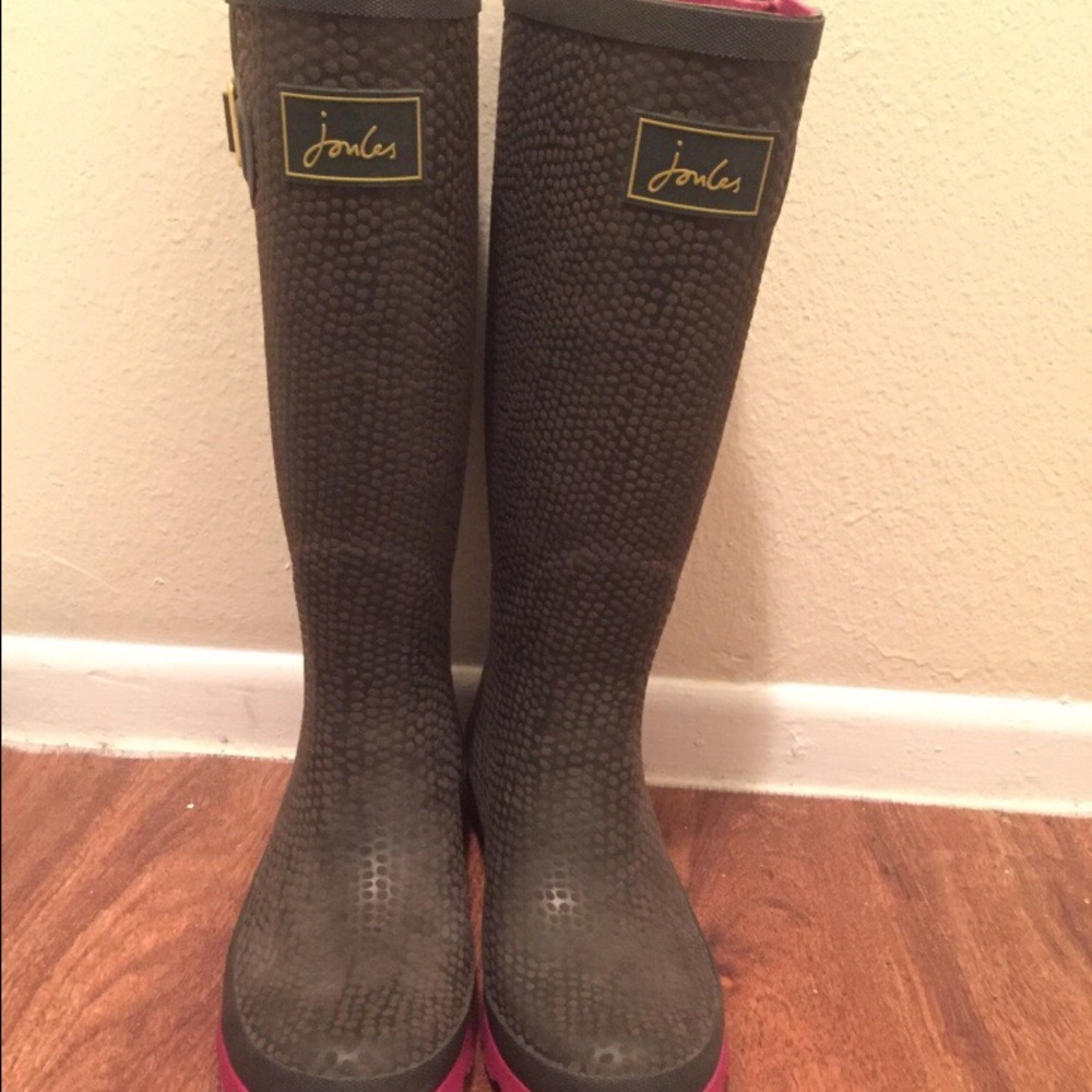 Joules rain boots
