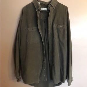 LL Bean soft button up