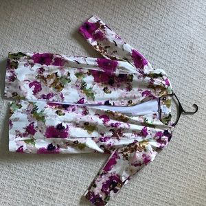 Floral coat