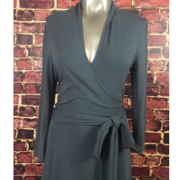 Banana Republic Dresses - Charcoal Grey Banana Republic Wrap Dress Banana Republic Dresses - Charcoal Grey Banana Republic Wrap Dress