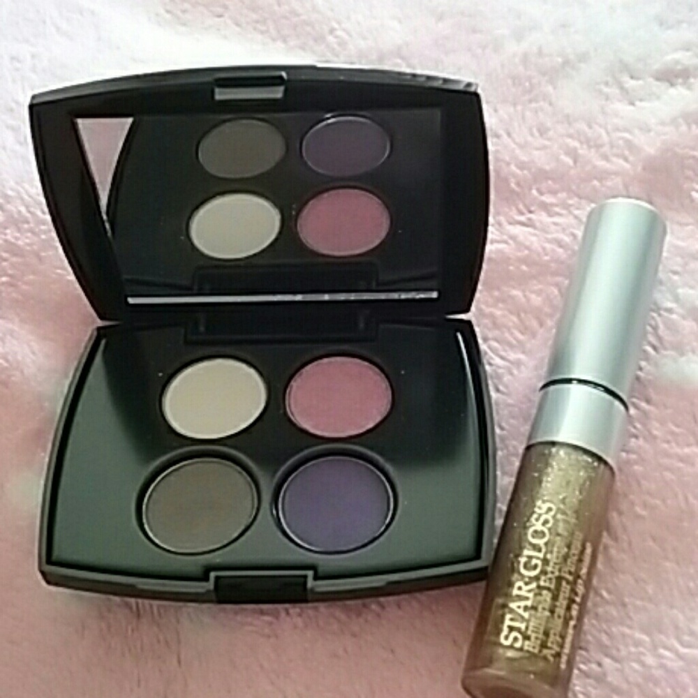 Lancome Eyeshadow Quad & Star Gloss Lipshine