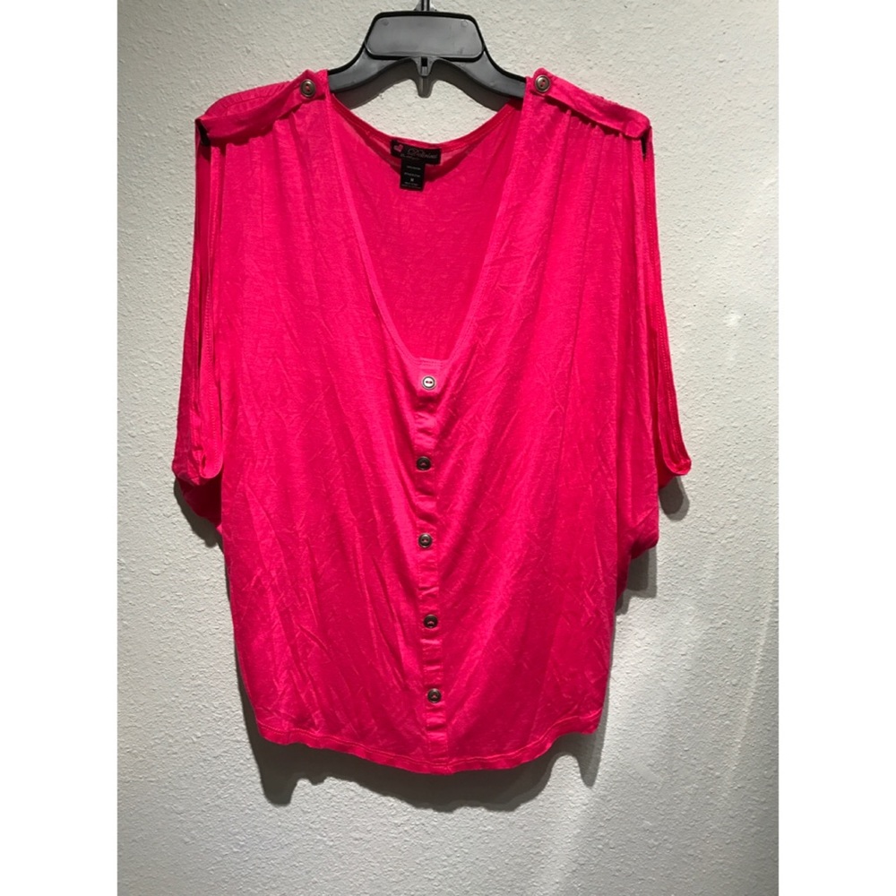 Pink oversized top