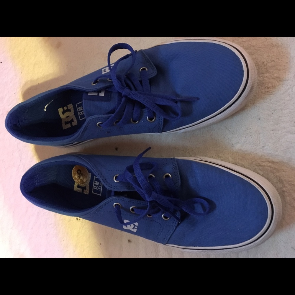 Blue DC shoes