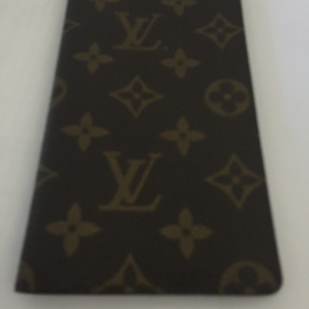 Louis Vuitton monogram checkbook holder