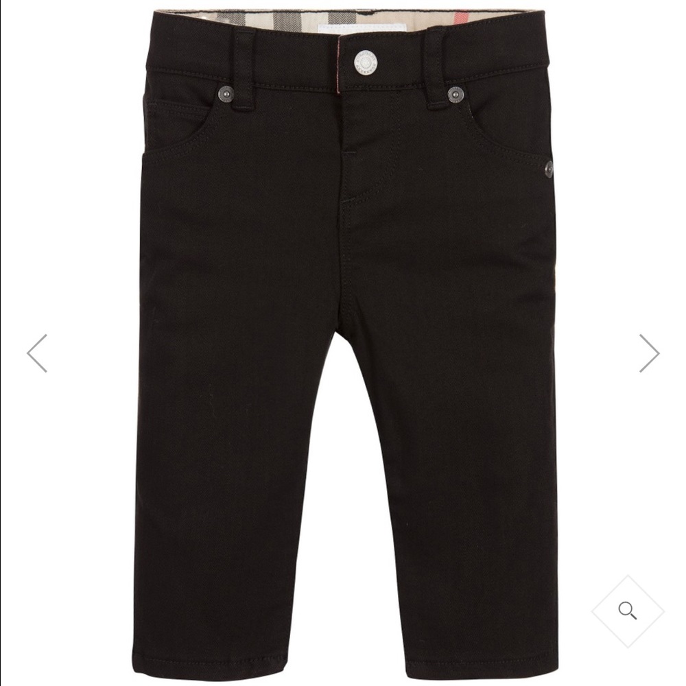 NWOT black Burberry jeans
