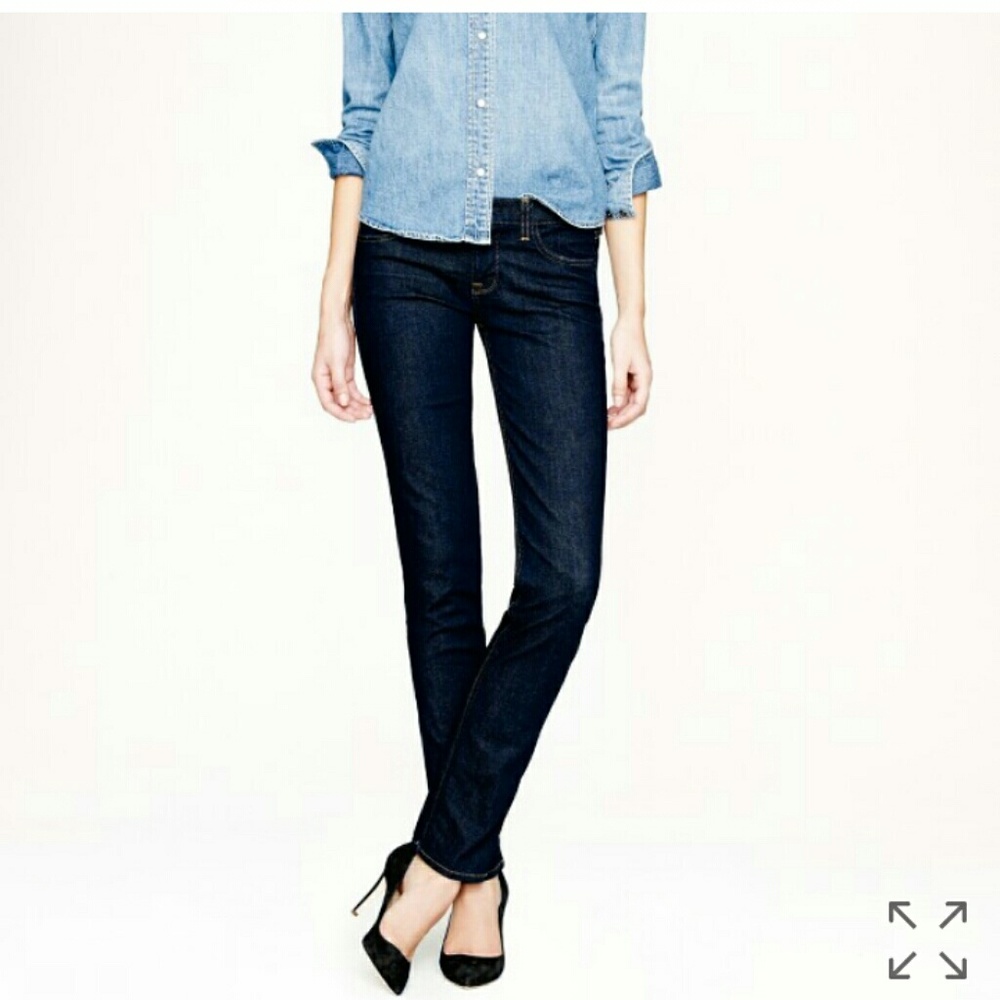 J.Crew Matchstick dark wash Jeans