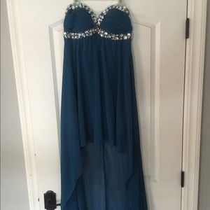 Strapless prom dress!