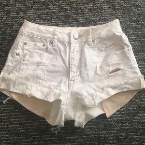 White shorts