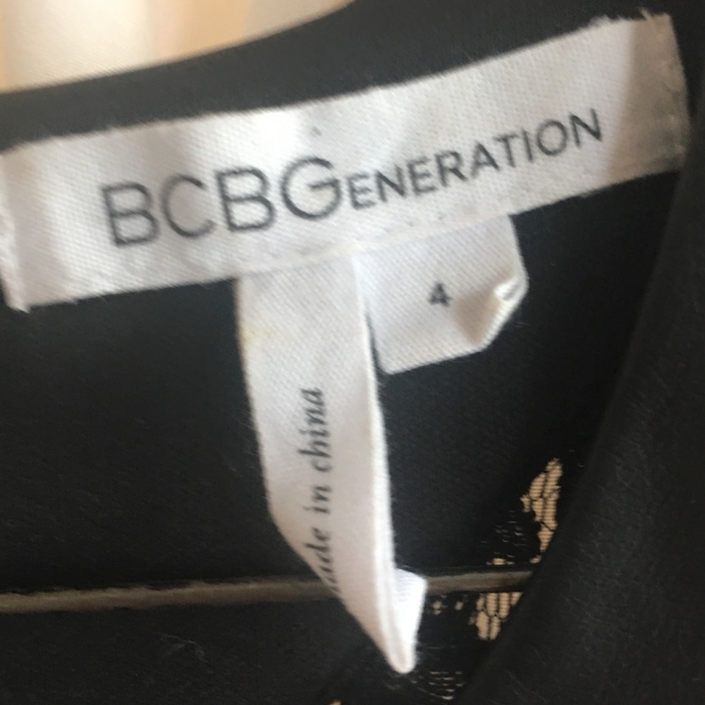 BCBG Black Cocktail Dress