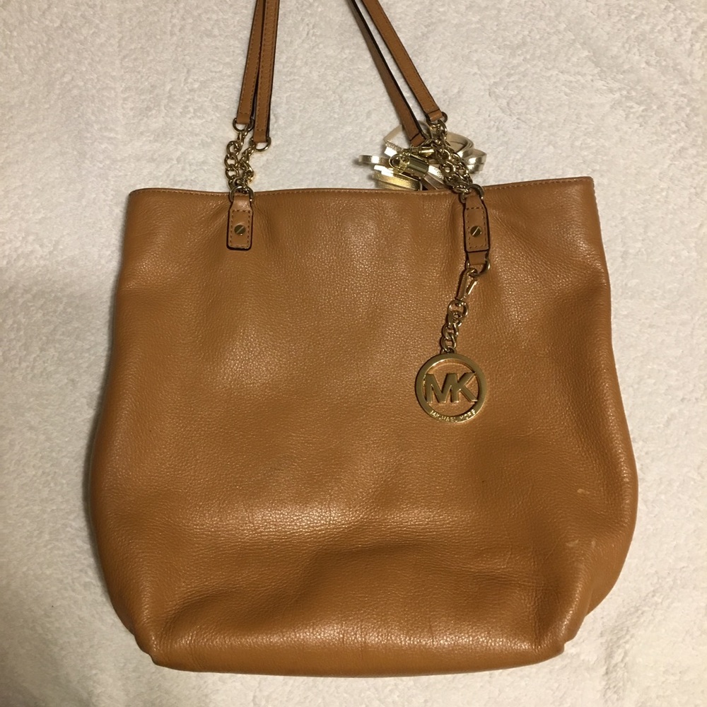 MK leather shoulder bag/tote