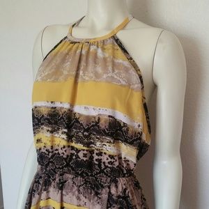 Bebe flowy spring dress