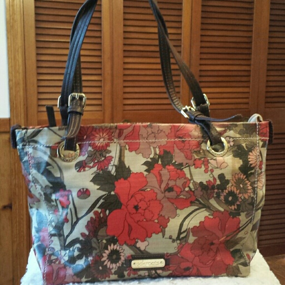 Sakroots  Handbags - Sakroots Shoulder Bag /Tote with Leather Trim