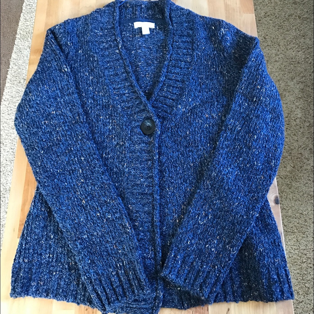 Chunky blue  sweater Sz S