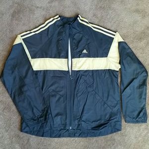 New women's Adidas gray jacket