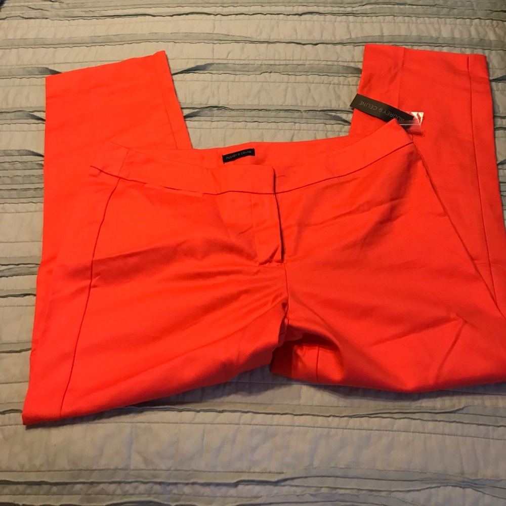Crop pants.