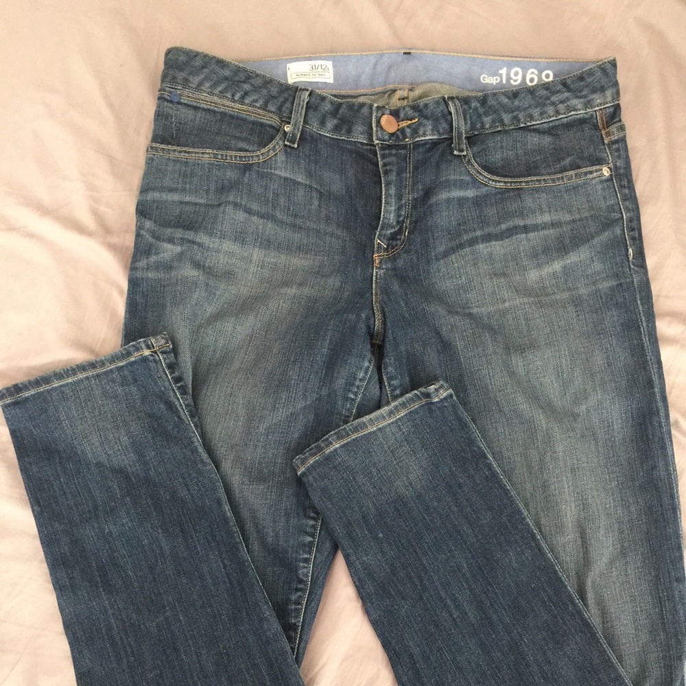 Gap Always Skinny Medium Wash Jeans