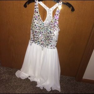 Gold Homecoming Dress (Size 4)
