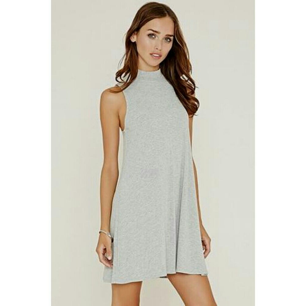 Forever 21 mock neck tank dress
