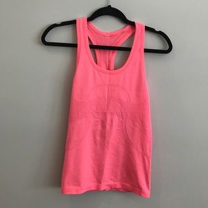 Lululemon Run Swiftly Tank- Bright Coral