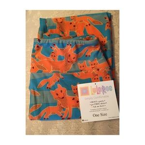 1HOUR SALE ONLY- OS FOX LULAROE LEGGINGS