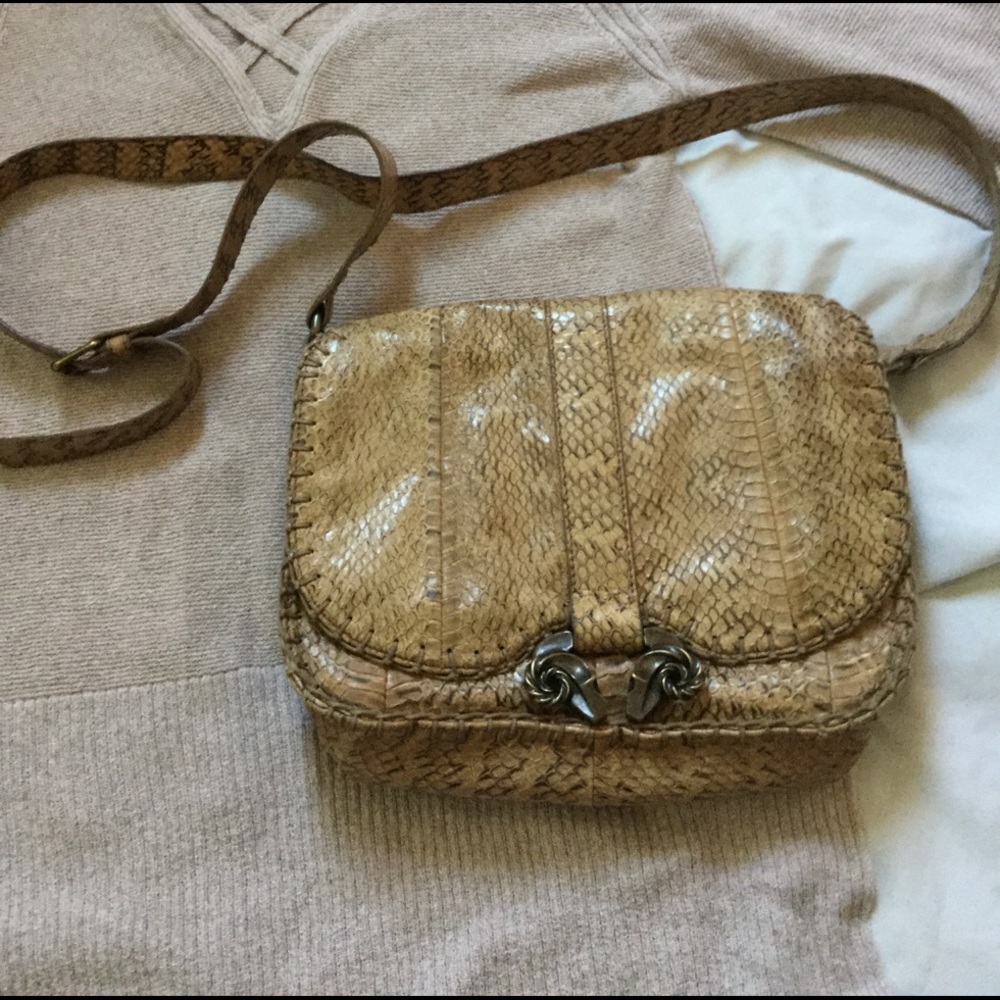 Derek Lam "Ume" Python purse