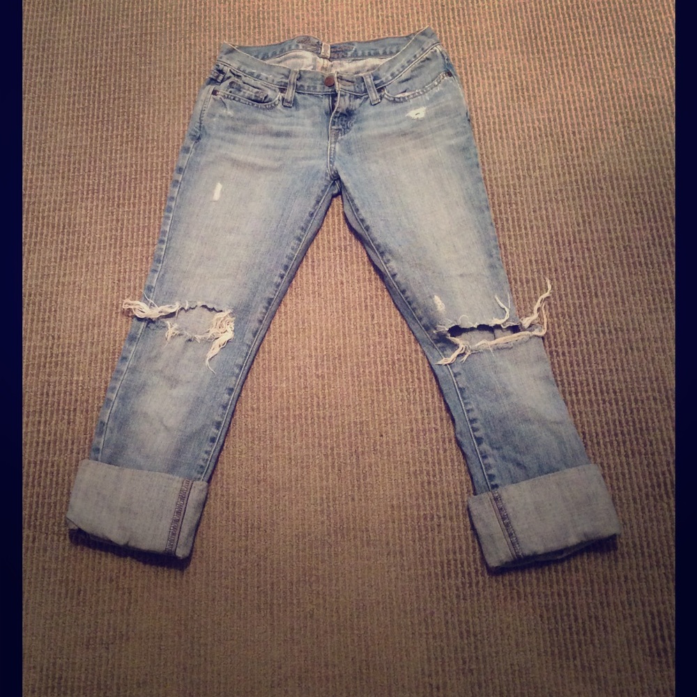 Abercrombie and Fitch Distressed Jeans