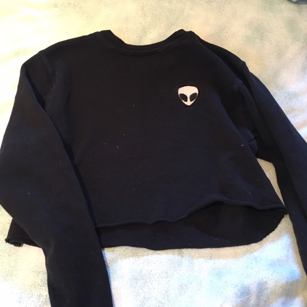 Alien Cropped Sweater