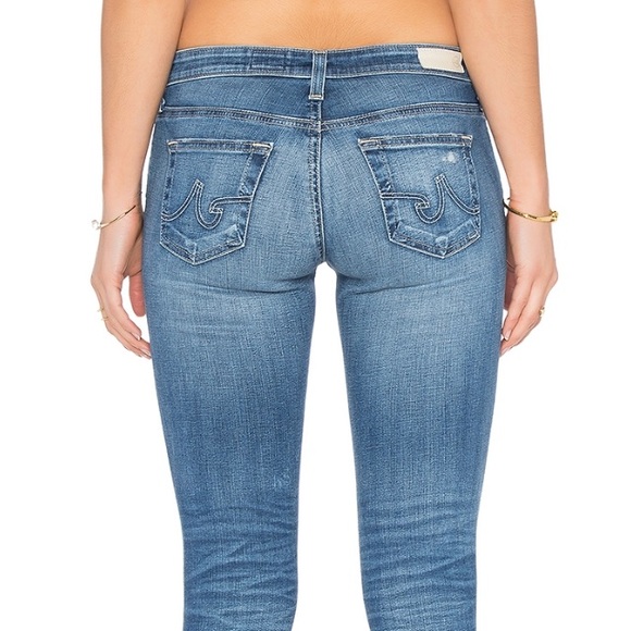 AG distressed super skinny legging in 18Y Rip-SOLD - Picture 4 of 8