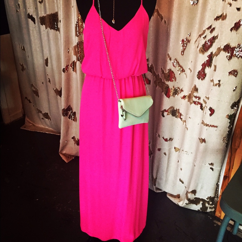 Hot Pink Maxi