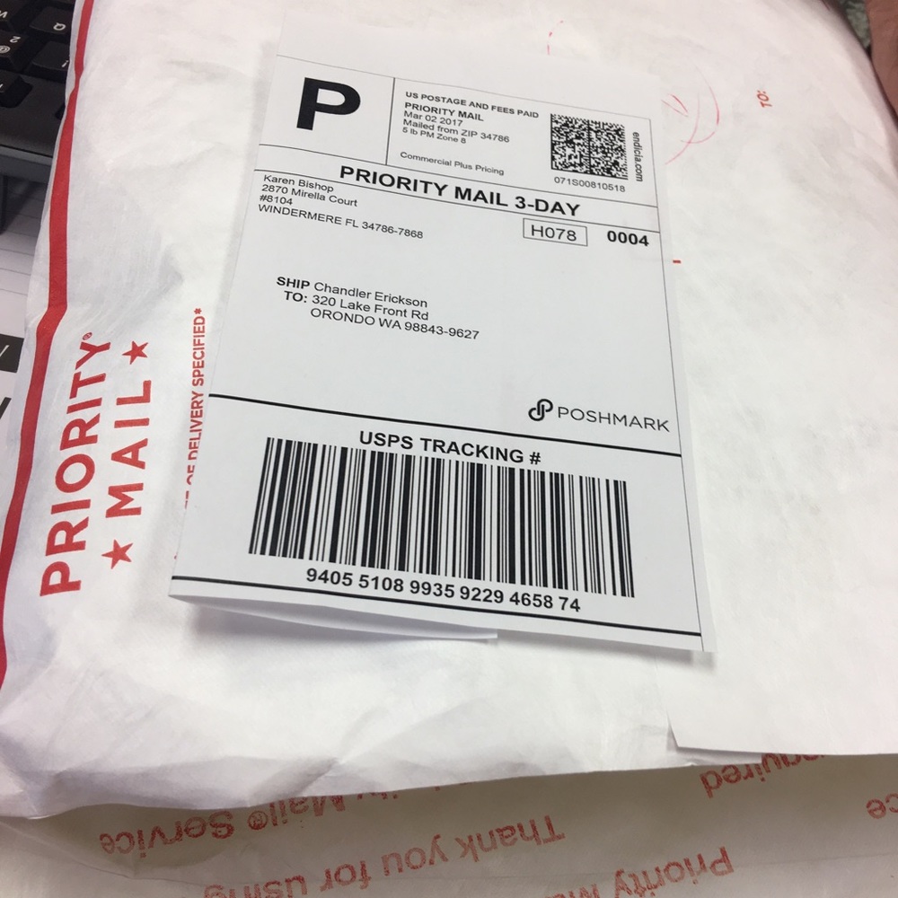 Proof of Shipment