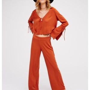 FREE PEOPLE two piece set