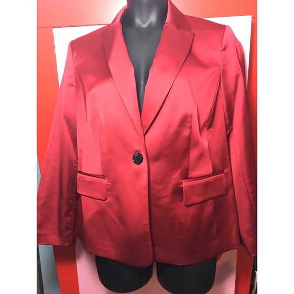 Nipon Boutique Jackets & Coats - Nipon Boutique Satin Blazer Nipon Boutique Jackets & Coats - Nipon Boutique Satin Blazer