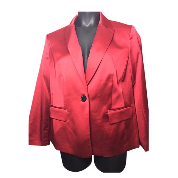 Nipon Boutique Jackets & Coats - Nipon Boutique Satin Blazer Nipon Boutique Jackets & Coats - Nipon Boutique Satin Blazer