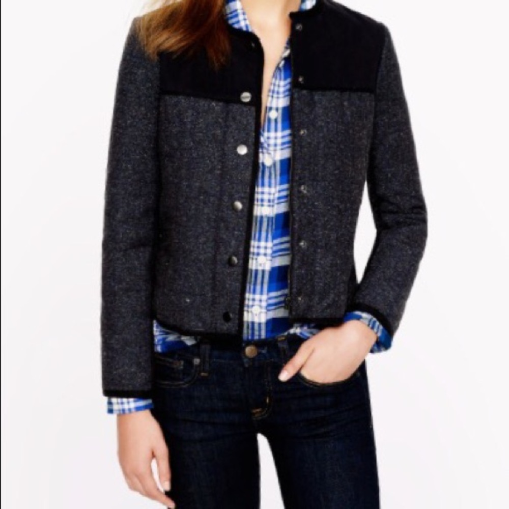 J.crew quilted Jacket