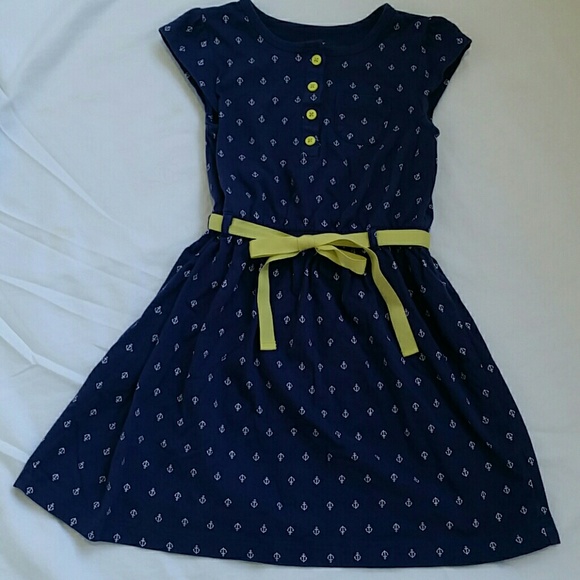Carter's Other - 5T Anchor Dress with Ribbon