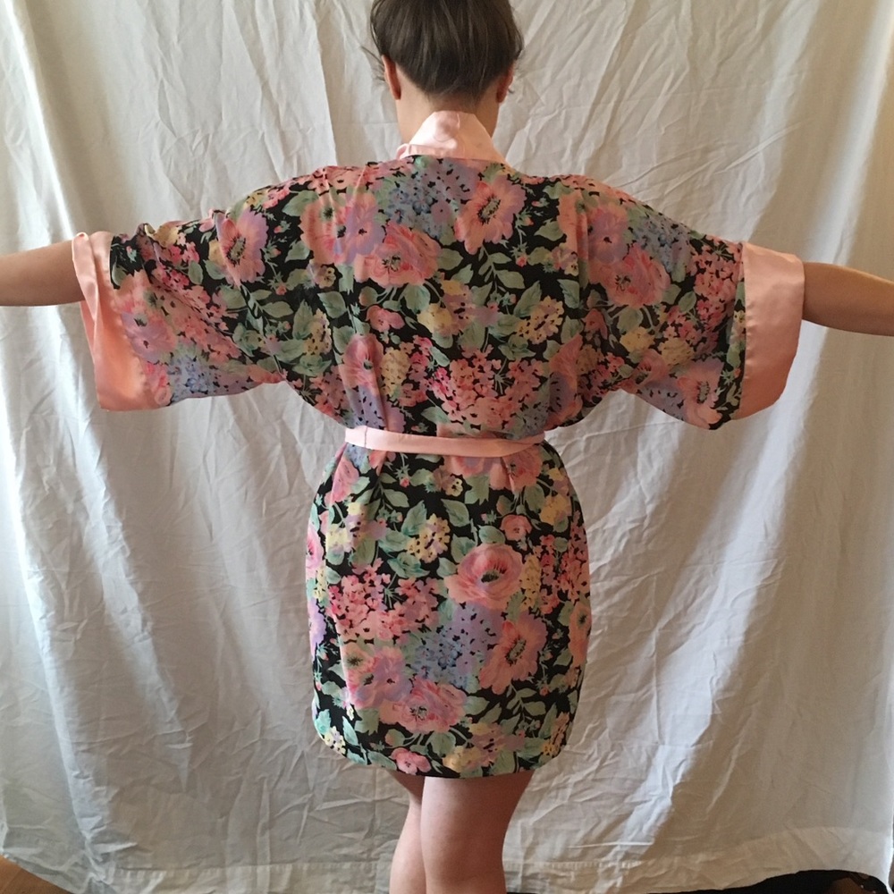 Vintage silky Victoria's Secret Sexy Gramma Robe