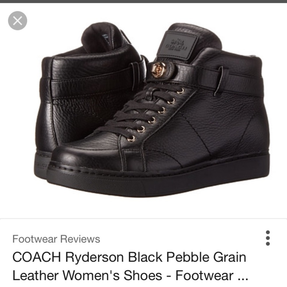Coach ryderson hidden platform sneakers