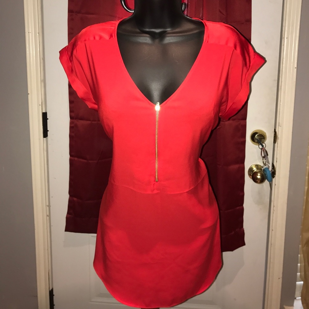 Express Zip up Blouse