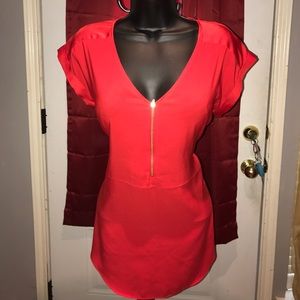 Express Zip up Blouse