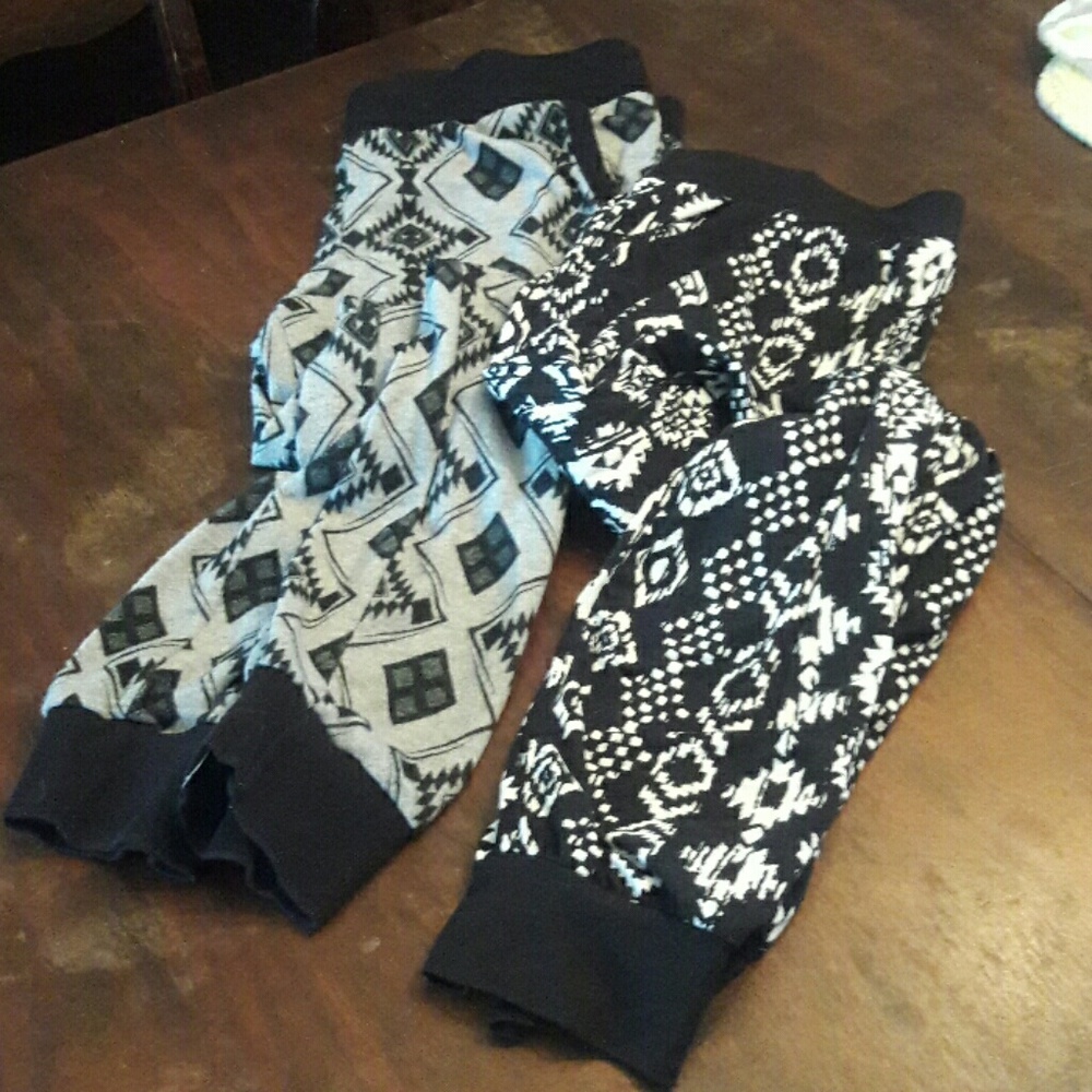 *SOLD* Three pairs of Jogger/ Harlem pants