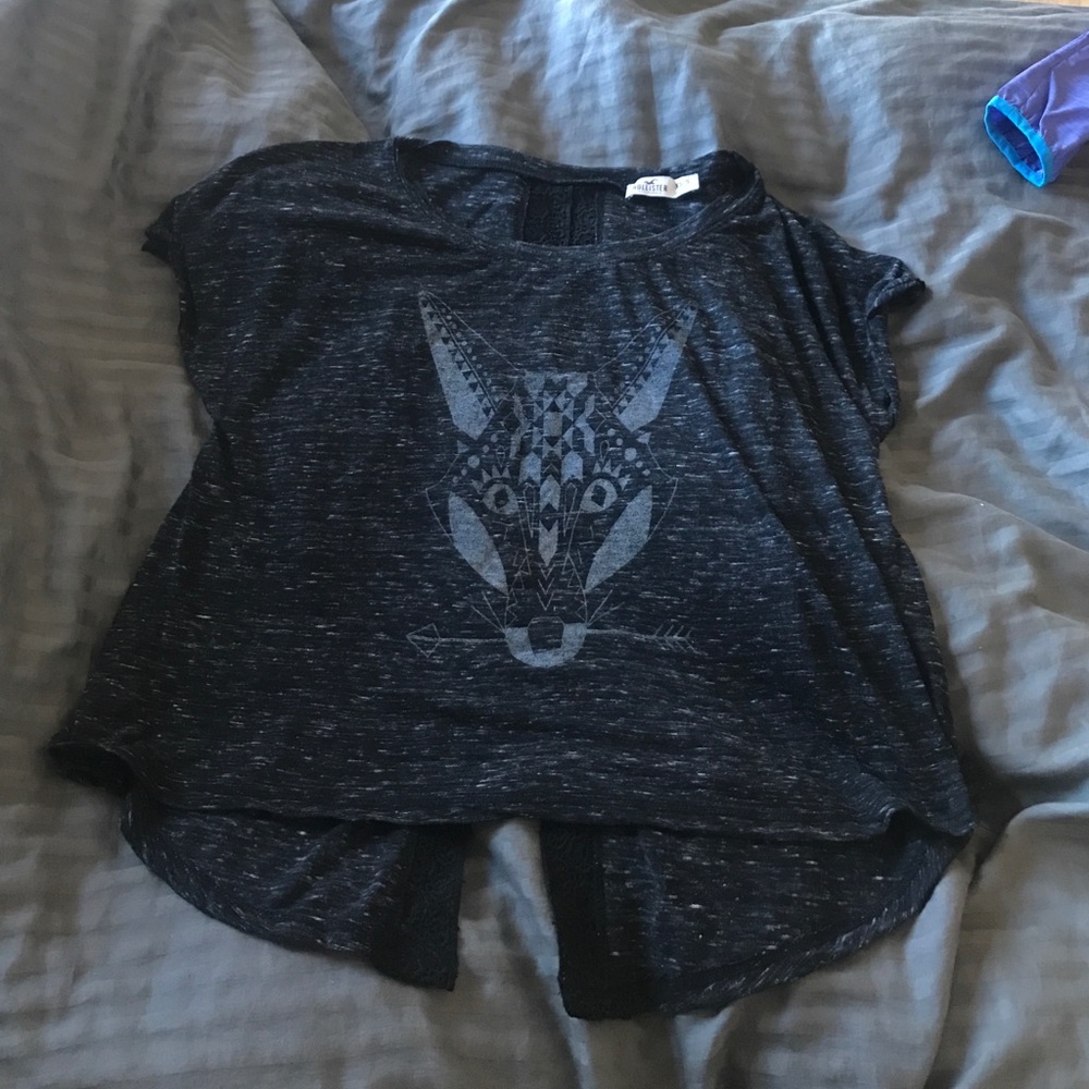 Hollister open back shirt