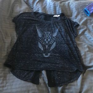 Hollister open back shirt