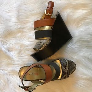 FREE!    5 inch wedge.  Worn 1 time