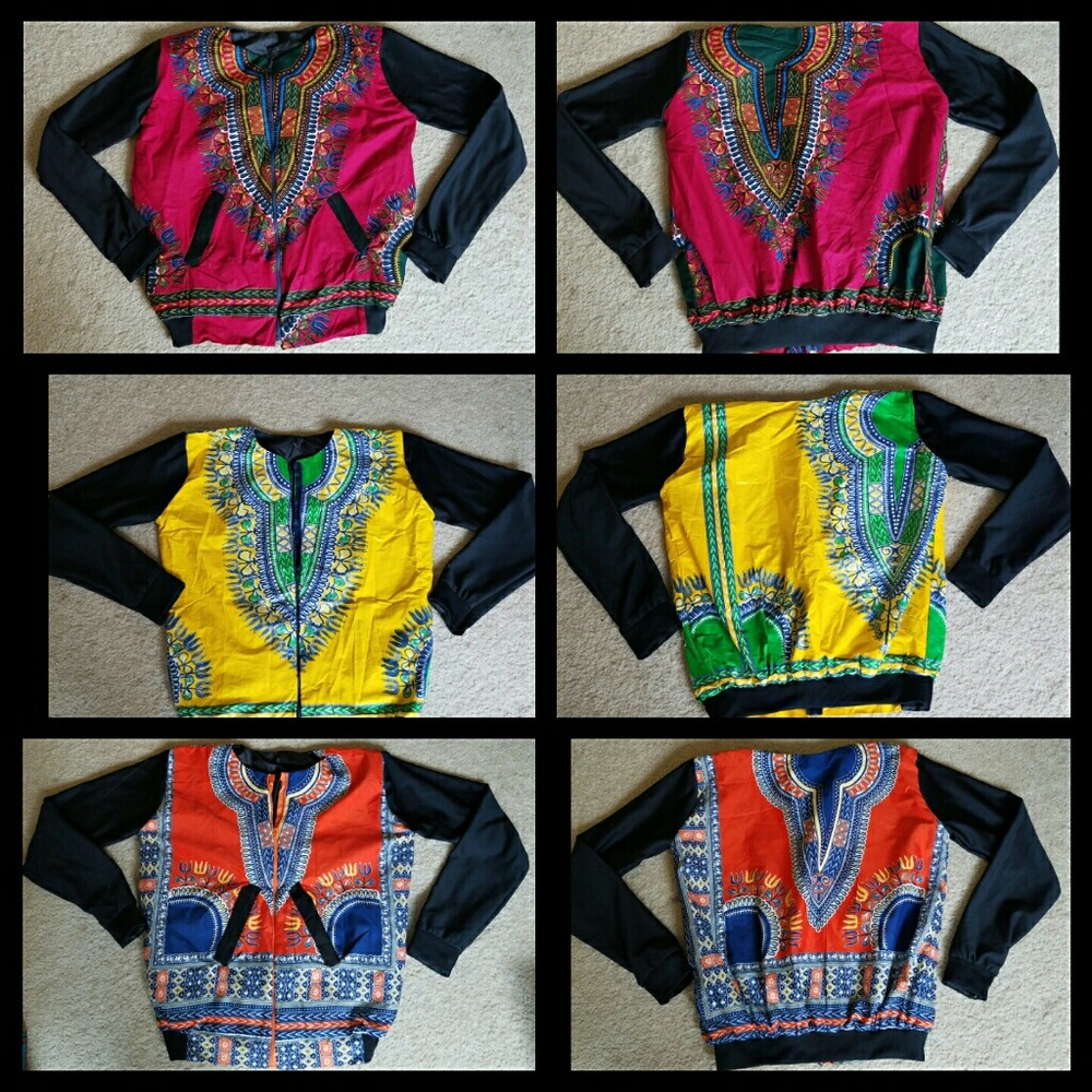 Ankara Dashiki Jacket