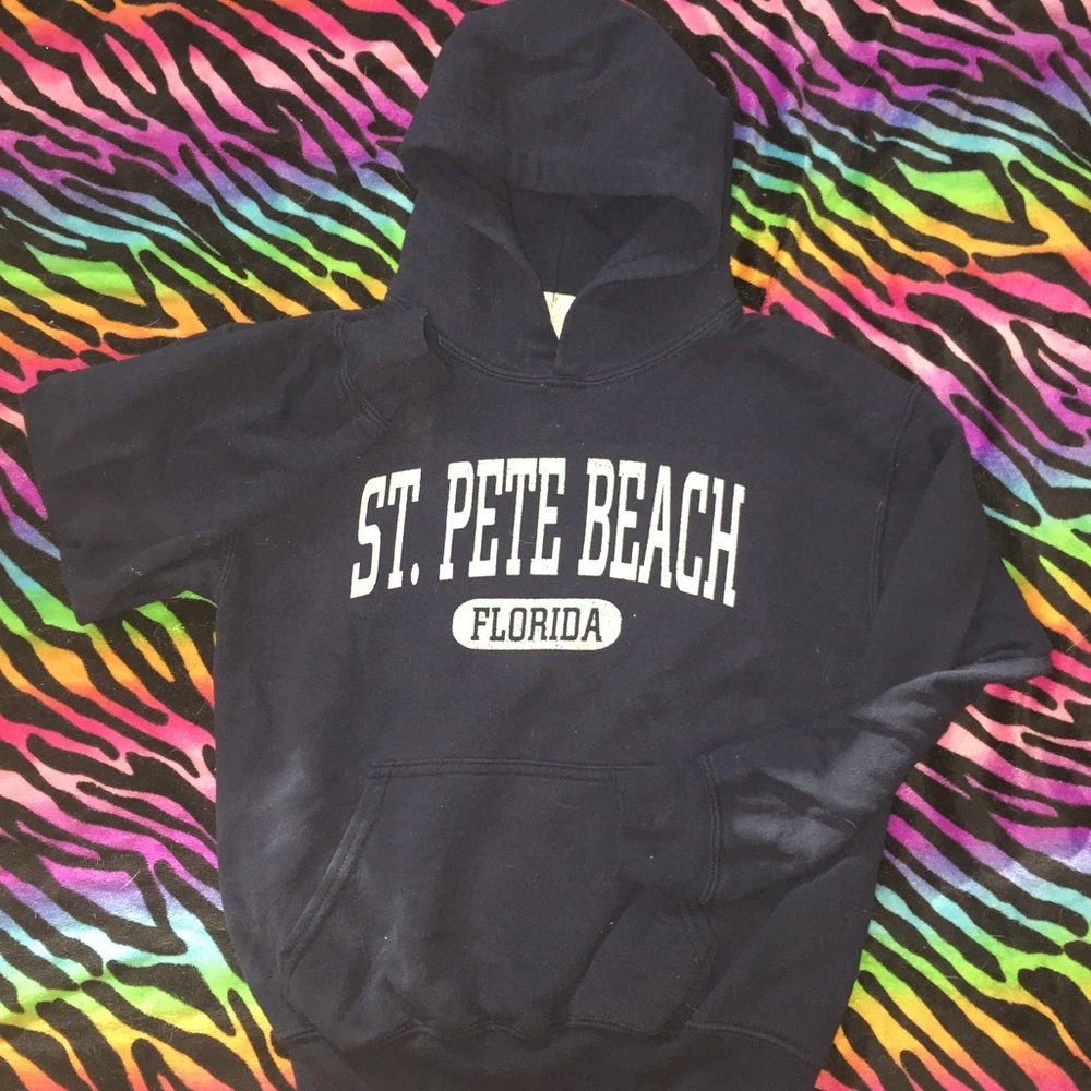Girl's "St. Pete Beach" Hoodie Sweatshirt