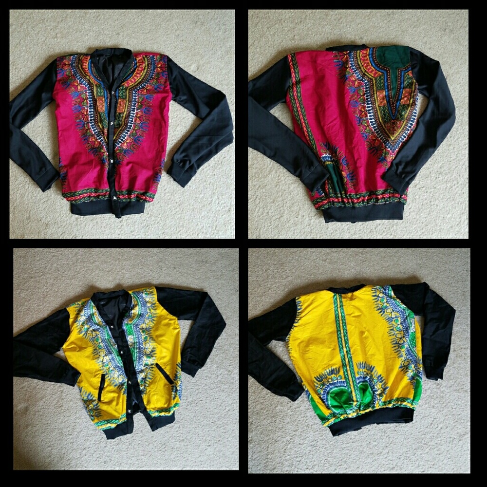 Ankara Dashiki Jacket