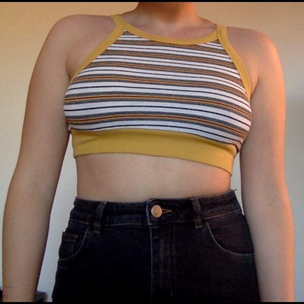 Super Cropped Halter Top