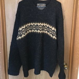 Men's wool sweater