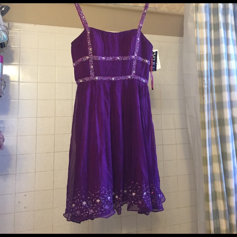 Purple homecoming / evening like dress